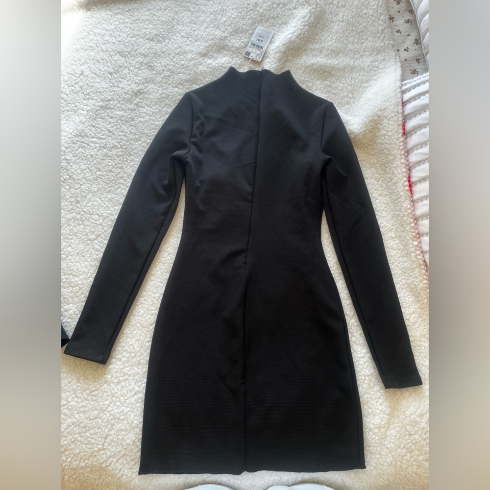 Mango black dress